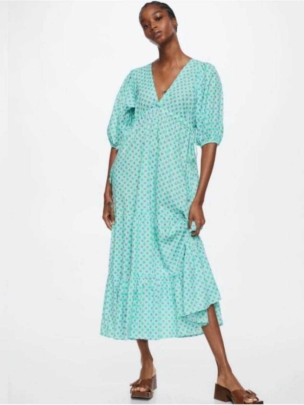 EUC Mango Cotton Dress